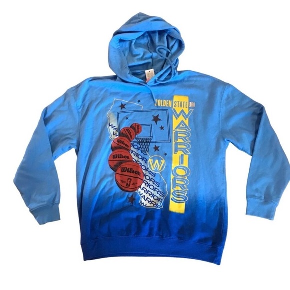 NBA Other - Official NBA Merchandise Golden State Warriors Basketball Hoodie Size M NWT